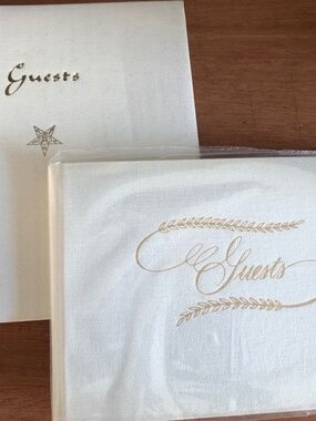 Lot of 2~70s/90s Vintage Masonic Order of the Eastern Star Sign In Guest Books
